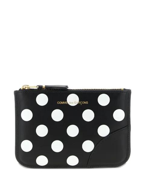 polka dot print wallet by COMME DES GARCONS