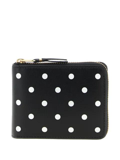 polka dot printed wallet by COMME DES GARCONS