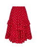 polka-dot ruffled skirt by COMME DES GARCONS