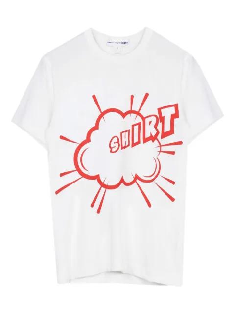 print T-shirt by COMME DES GARCONS