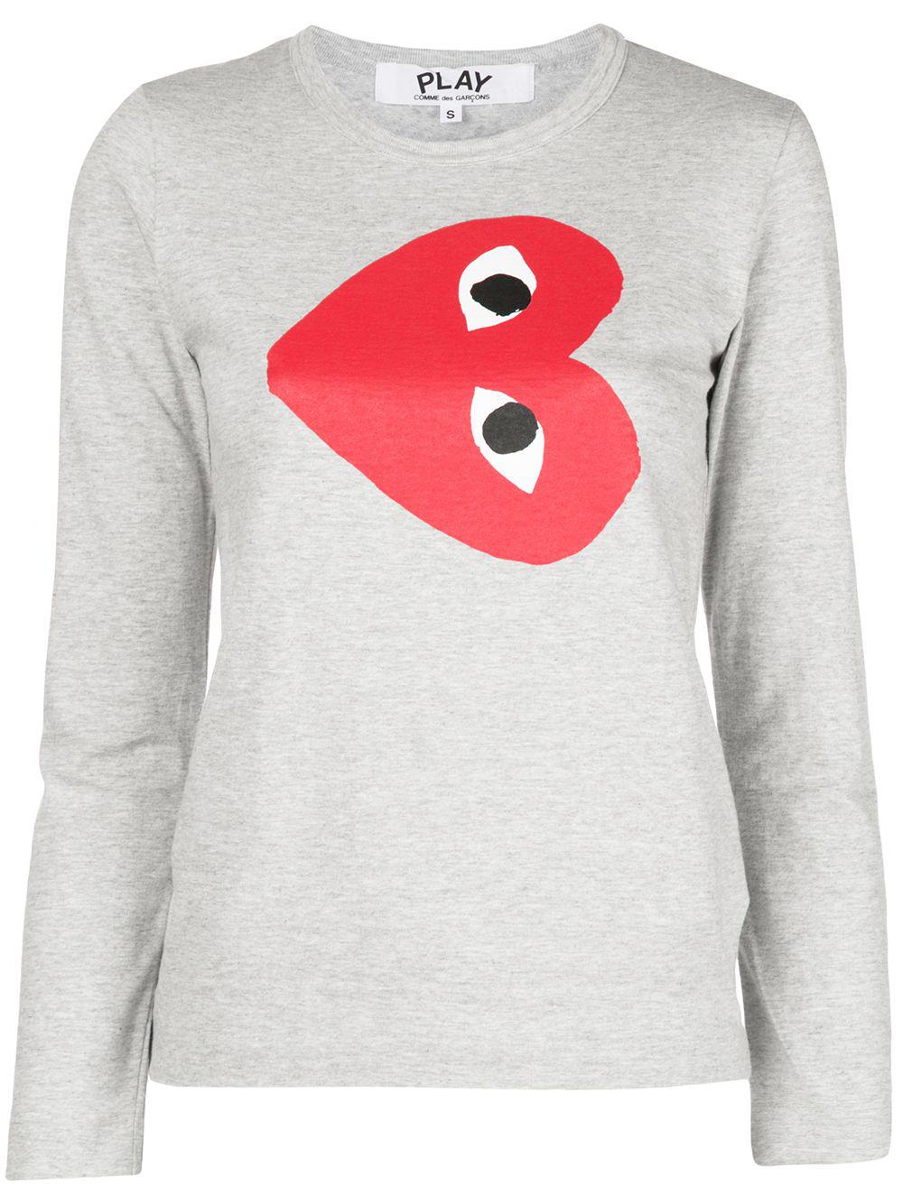printed logo T-shirt by COMME DES GARCONS