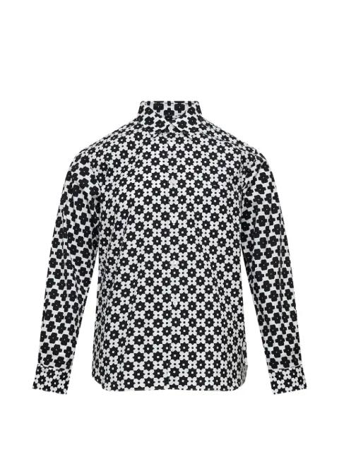 printed long-sleeve shirt by COMME DES GARCONS