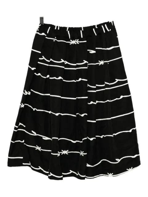 printed skirt by COMME DES GARCONS