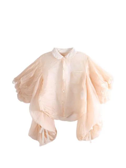 puff-sleeve blouse by COMME DES GARCONS