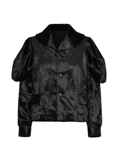 puff-sleeve cropped jacket by COMME DES GARCONS