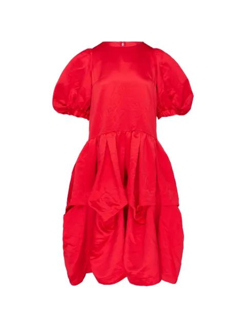 puff-sleeve tiered dress by COMME DES GARCONS