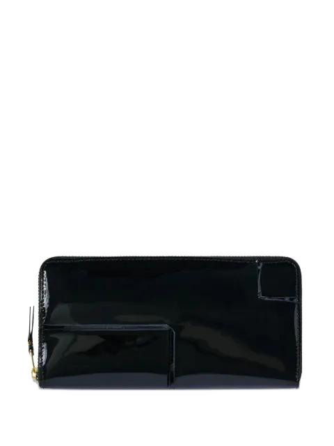 reversed-zip wallet by COMME DES GARCONS