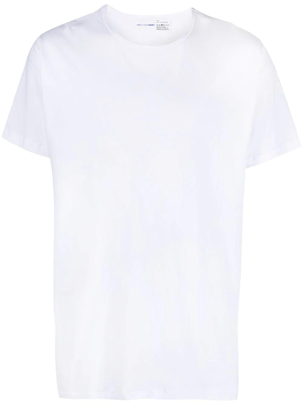 round neck cotton T-shirt by COMME DES GARCONS
