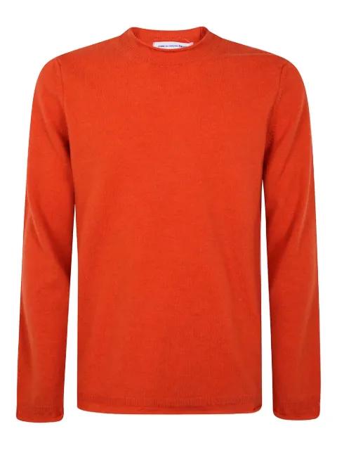 round-neck wool sweater by COMME DES GARCONS