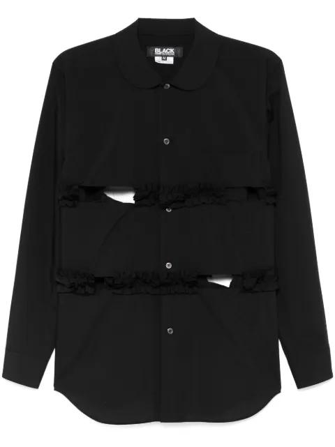 ruffle-trim shirt by COMME DES GARCONS