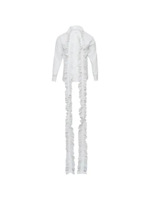 ruffle-trimmed shirt by COMME DES GARCONS