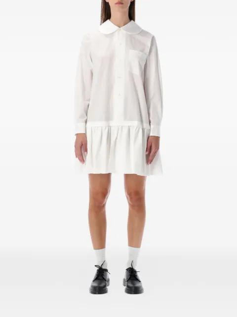 ruffled Peter Pan-collar mini dress by COMME DES GARCONS
