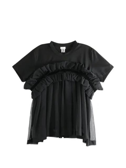 ruffled T-shirt by COMME DES GARCONS