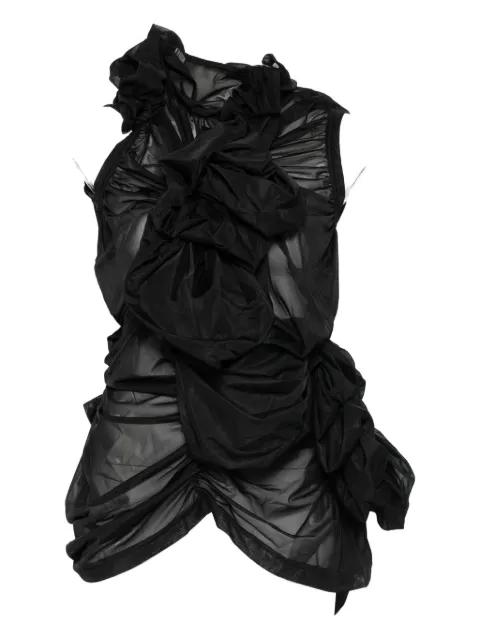 ruffled T-shirt by COMME DES GARCONS
