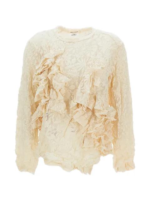 ruffled blouse by COMME DES GARCONS
