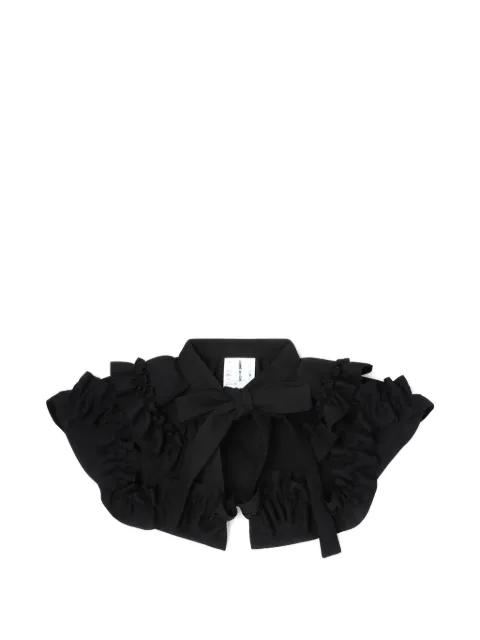 ruffled bow scarf by COMME DES GARCONS