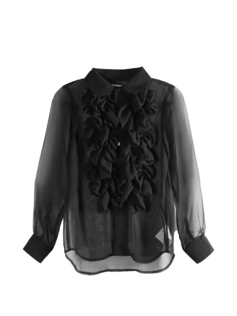 ruffled collared shirt by COMME DES GARCONS