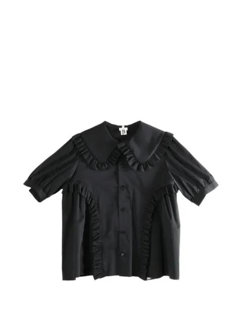 ruffled cotton shirt by COMME DES GARCONS
