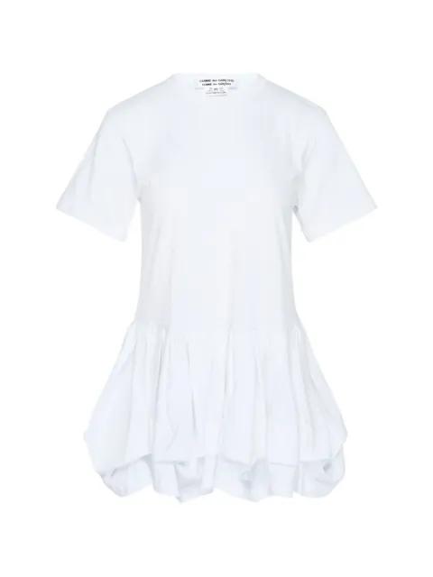 ruffled-hem T-shirt by COMME DES GARCONS