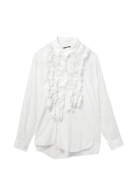 ruffled long-sleeve blouse by COMME DES GARCONS