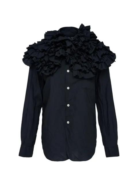 ruffled long-sleeve shirt by COMME DES GARCONS