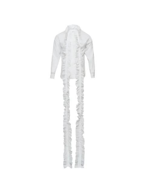ruffled long-trim shirt by COMME DES GARCONS