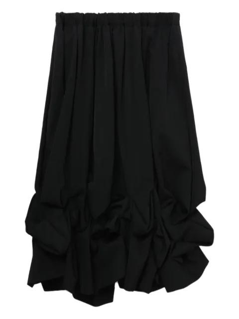 ruffled midi skirt by COMME DES GARCONS