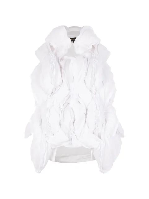 ruffled padded jacket by COMME DES GARCONS