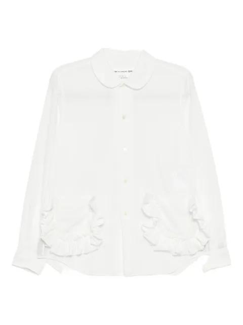 ruffled-pocket shirt by COMME DES GARCONS