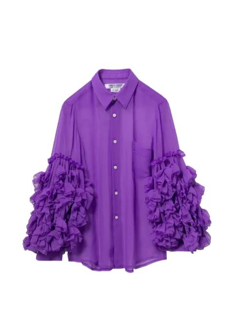 ruffled shirt by COMME DES GARCONS