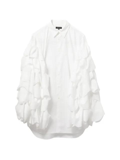 ruffled sleeves shirt by COMME DES GARCONS