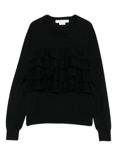 ruffled sweater by COMME DES GARCONS