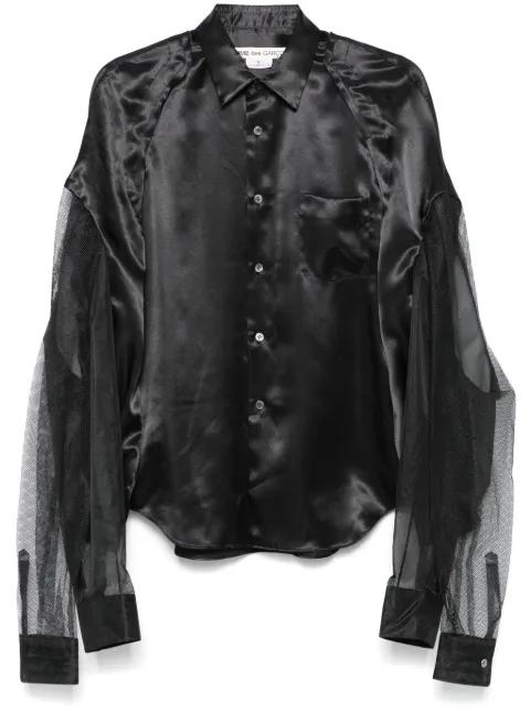 satin shirt by COMME DES GARCONS