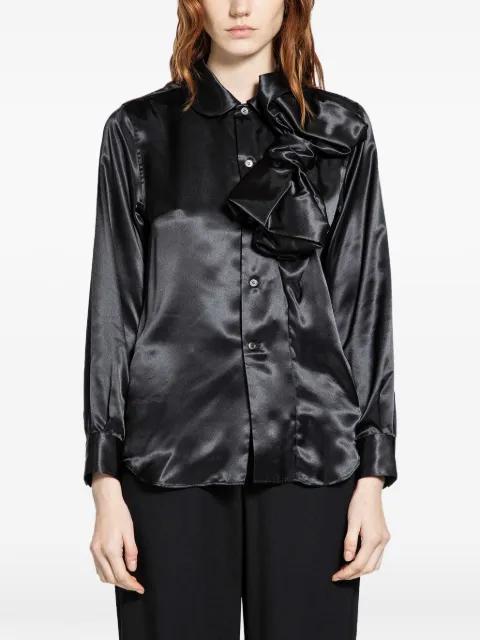 satin shirt by COMME DES GARCONS
