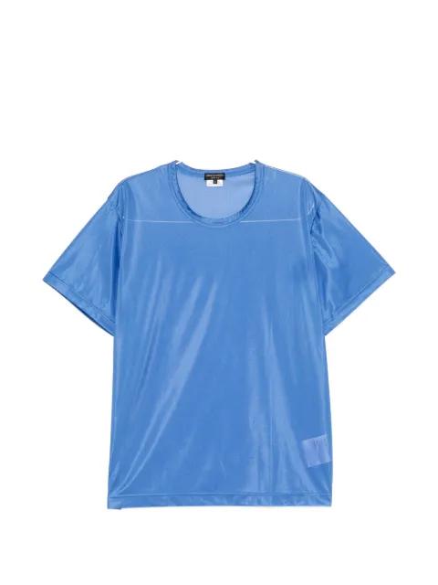 sheer panelled T-shirt by COMME DES GARCONS