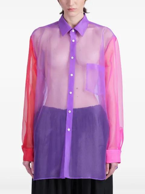 sheer shirt by COMME DES GARCONS