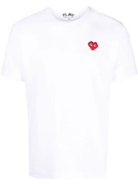 short-sleeve cotton T-shirt by COMME DES GARCONS