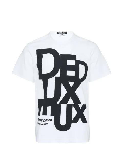 short-sleeve logo-print T-shirt by COMME DES GARCONS