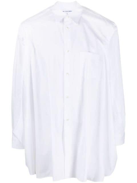 side-slits cotton shirt by COMME DES GARCONS