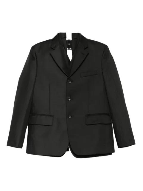 single-breasted blazer by COMME DES GARCONS
