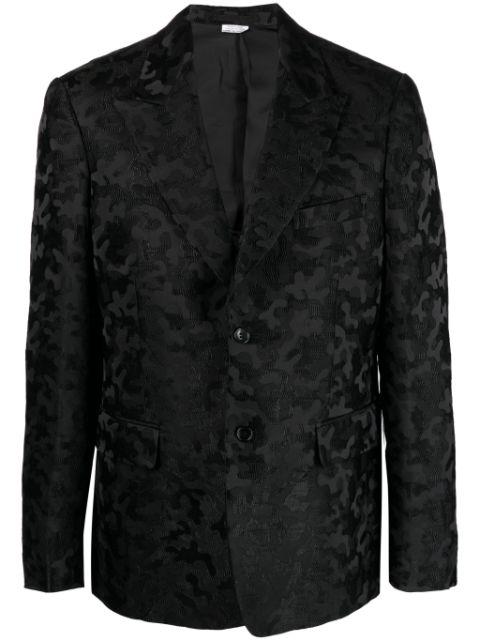 single-breasted jacquard blazer by COMME DES GARCONS