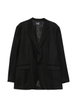 single-breasted notch-lapels jacket by COMME DES GARCONS