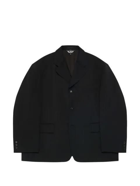 single-breasted wool blazer by COMME DES GARCONS