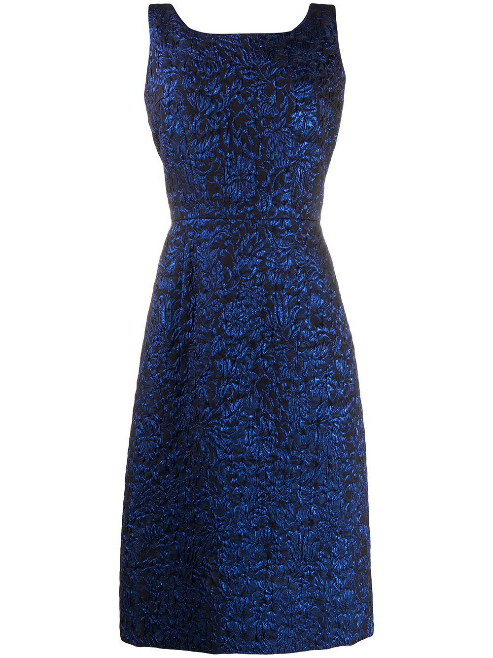 sleeveless floral midi dress by COMME DES GARCONS