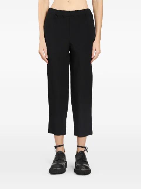 straight-leg cropped trousers by COMME DES GARCONS