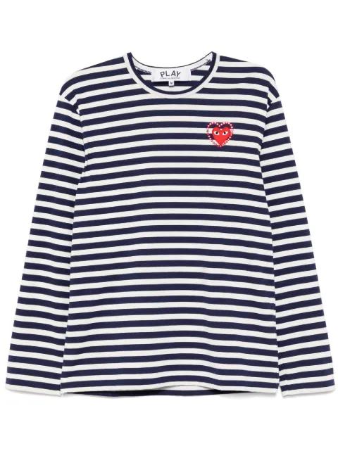 stripe T-shirt by COMME DES GARCONS