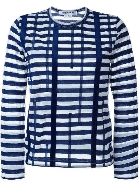 striped T-shirt by COMME DES GARCONS