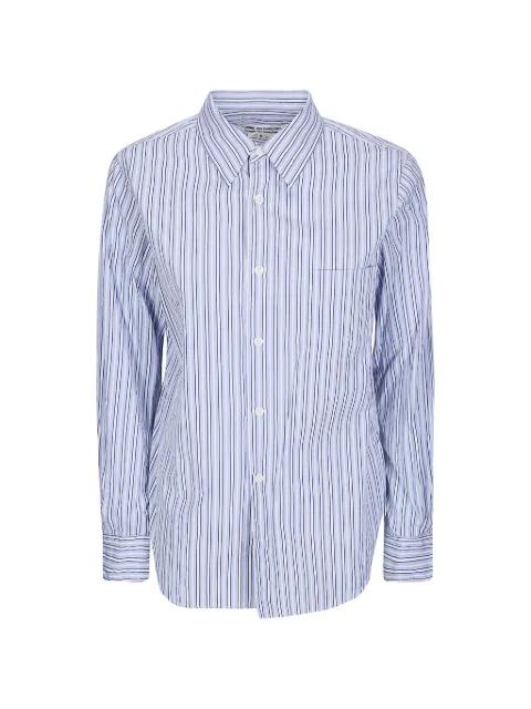 striped cotton blouse by COMME DES GARCONS