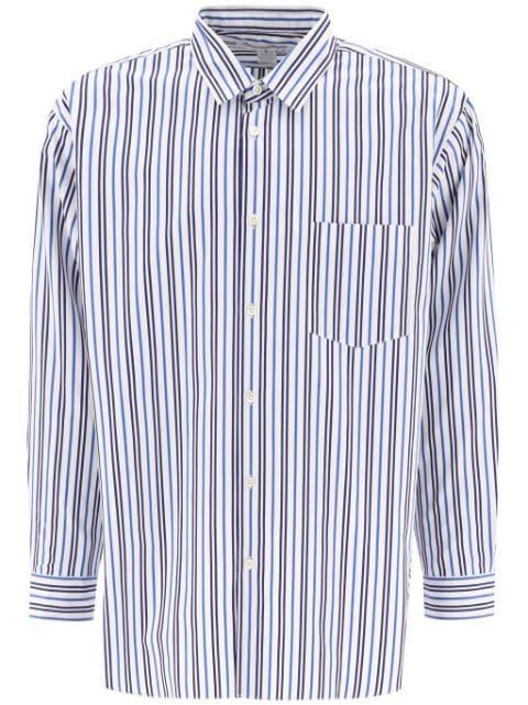 striped cotton shirt by COMME DES GARCONS