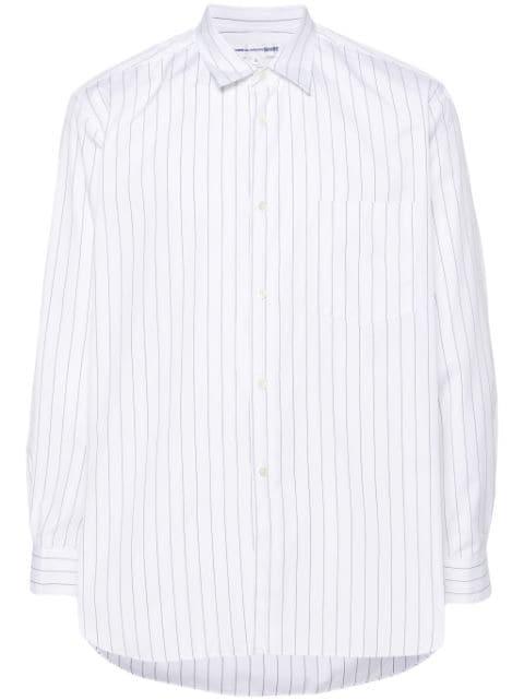 striped cotton shirt by COMME DES GARCONS